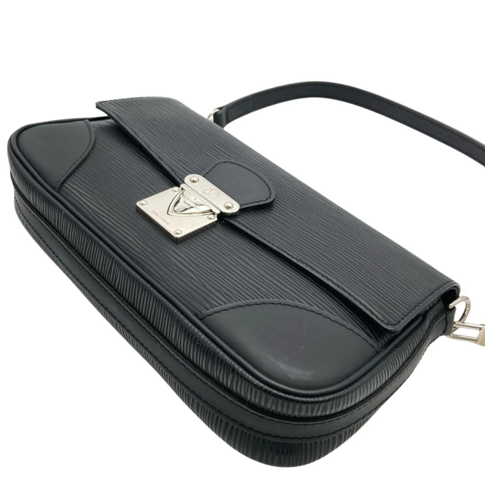 Louis Vuitton Pochette Segur Shoulder Bag, Epi Leather, M58882, Noir (Black),... - Picture 3 of 6